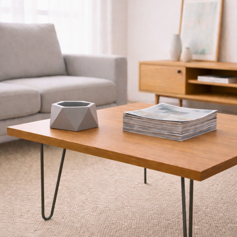 Zeno Mini –  Geometrik Dekoratif Saksı (Gri)