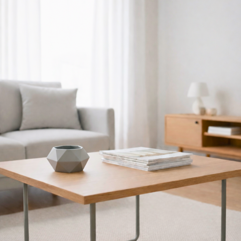 Arco – Geometrik Dekoratif Saksı (Gri)