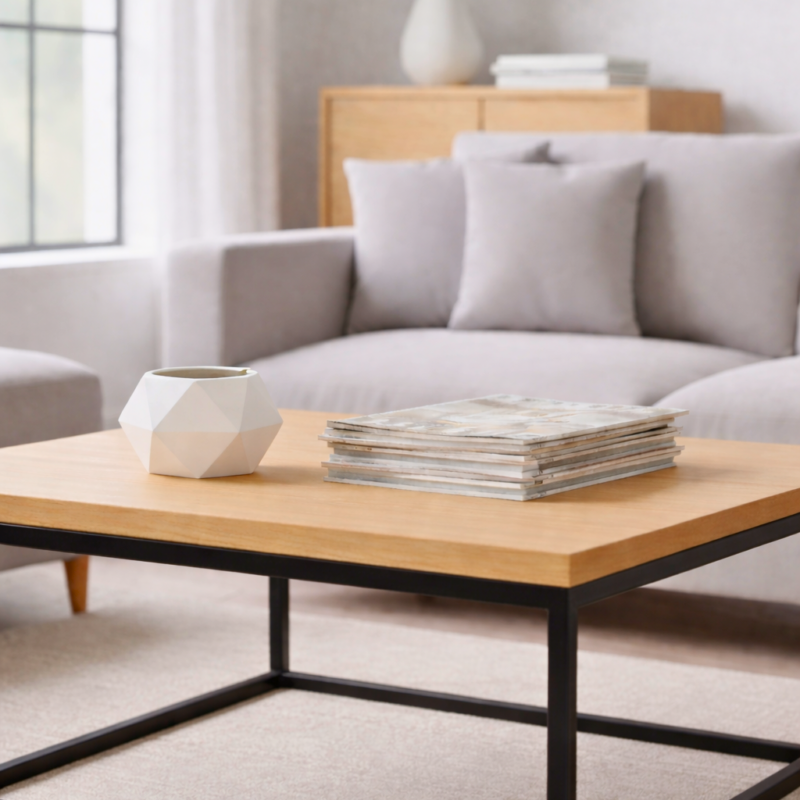 Arco Mini – Geometrik Dekoratif Saksı (Beyaz)